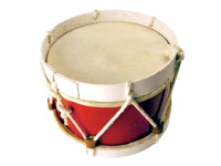 Bombo/Bombos Sond Bombo tradicional nº5 branco/vermelho