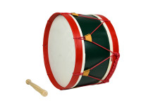 Bombo/Bombos Sond Bombo Tradicional nº 1 vermelho/verde
