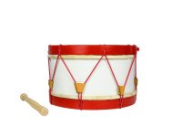 Bombo/Bombos Sond  Bombo tradicional nº 6 vermelho/branco