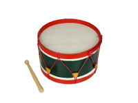 Bombo/Bombos Sond  Bombo tradicional nº 7 vermelho/verde