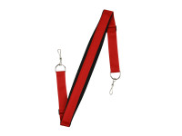 Correia para bombo/Diversos Sond  Correia almofadada p/bombo Preto e Vermelho