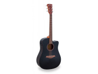Guitarra acústica dreadnought/Guitarra Acústica Soundsation  Guitarra acústica Dreadnought Cutaway c/preamp CODY DNCE-BK