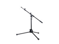 Suporte de microfone/Suporte para microfone Soundsation  Suporte de microfone pequeno c/travessão SMICS-550BK