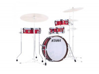 Conjuntos de bateria sem ferragens Tama  Club Jam Pancake LJK48P-BRM Burnt Red Mist 18