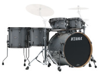 Bateria acústica/Conjuntos de bateria com ferragens sem pratos Tama MBS52HZBNS-SGR Starclassic Performer Smoky Gray