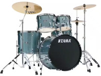 Conjunto de Bateria/Conjunto de bateria completo Tama Stagestar Entry Drum Kits ST52H6-SEM Stage 22 SEA BLUE MIST