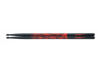 Baqueta 7A Tama 7A-F-BR Rhythmic Fire -BL./RED