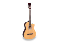 Guitarra Clássica/Guitarras clássicas eletrificadas Toledo MILEIA 44NT CE Cutaway c/preamp