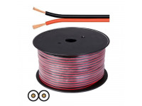 Cabos de coluna VSOUND  Cabo Coluna 2x1.50mm Preto/Vermelho 