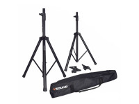 Suporte para Coluna/Suportes de Coluna VSOUND Conjunto 2 Suportes P/Colunas C/Bolsa 1.8M 30 KG