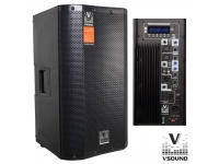 Colunas Amplificadas/Colunas Amplificadas VSOUND VSSPRO12APUSB Coluna Bi-Amplificada de 500W