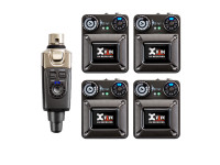 Monitorização In-Ear sem fios/Monitorização in-ear Wireless XVive  U4 Wireless System Bundle 4R