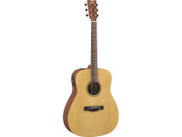 Guitarra acústica dreadnought/Guitarra Acústica Yamaha FX400 Natural Satin