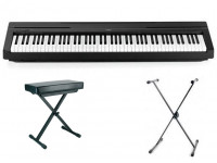 Pianos Digitais Portáteis  Yamaha Pack P-45 + Suporte + Banco 