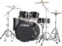 Conjunto de Bateria/Conjunto de bateria completo Yamaha Rydeen Standard Black Glitter 22’’ incl. Set Pratos