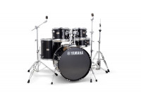 Conjuntos de bateria com ferragens sem pratos Yamaha Rydeen Studio Black Glitter 20