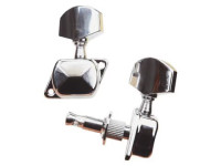 Sistemas mecânicos para guitarra eletroacústica Yellow Parts  Carrilhão afinação cromadas para guitarras acústicas 3+3
