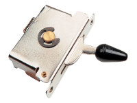 Interruptor de 5 vias Yellow Parts  Interruptor de 5 vias para Stratocaster com alavanca preta