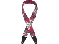 Correia de Guitarra/Correia de nylon Correia Zion Red Aztec
