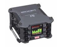  Gravador de campo multitrack/Gravadores Digitais Zoom F6 Interface Áudio USB e Gravador Multi-Pistas Portátil