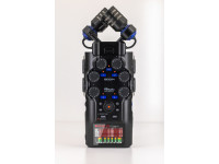  Gravador de áudio portátil e interface USB/Gravadores Portáteis Zoom H6studio - gravador portátil de 6 pistas 32-bit float USB preto